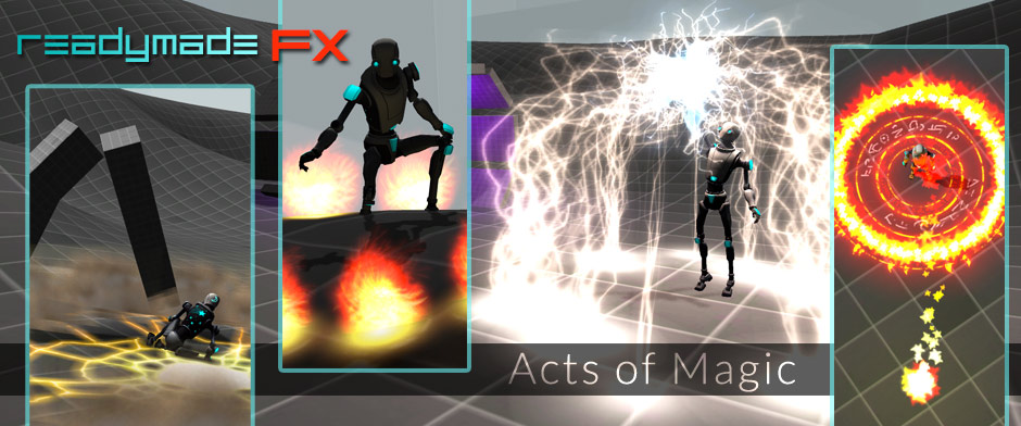 ReadyMade FX: Acts of Magic for Unity